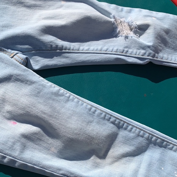 Girls Summer Jeans - Picture 2 of 2